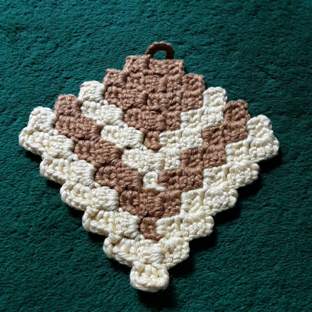 Vintage hot pad